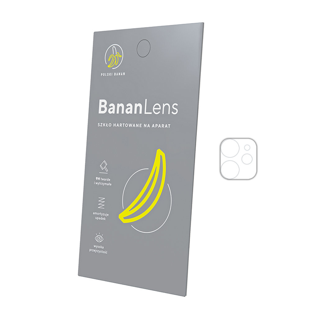 Apple iPhone 11 - Szkło hartowane BananLens na aparat