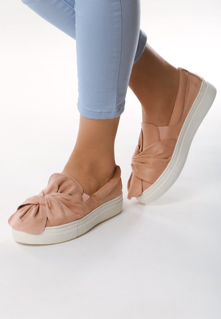 Różowe Slip On Boogie
