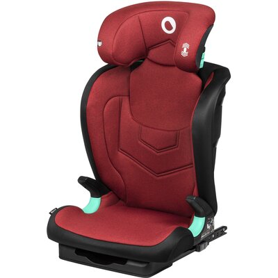 LIONELO fotelik samochodowy 15 36 Kg I size z isofix NEAL red burgundy