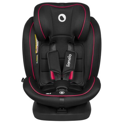 Fotelik samochodowy LIONELO Bastiaan I-Size (0-36 kg) Czarno-czerwony