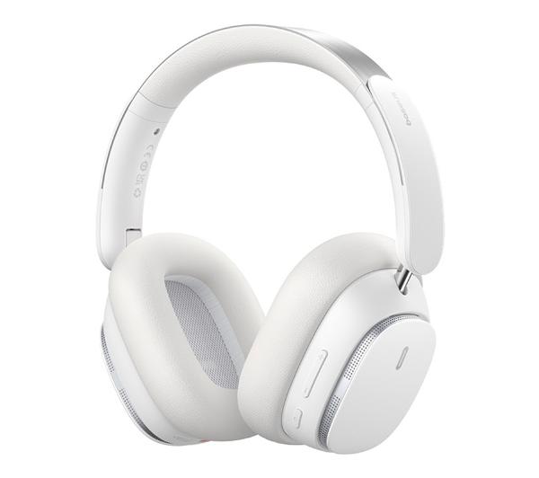 Baseus Bowie H1 PRO Nauszne Bluetooth 5.3 białe