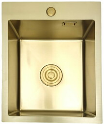 Zlewozmywak stalowy STELLMAN 4050 ZŁOTY