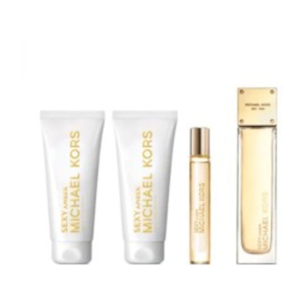 Michael Kors Sexy Amber 100ml woda perfumowana+10ml edp+100ml żel do kapieli+100ml balsam do ciała