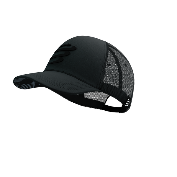 COMPRESSPORT Czapka lifestyle TRUCKER CAP black/black refl