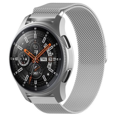 Pasek LUNA do Samsung Galaxy Watch 3 (41/45/46mm) Srebrny