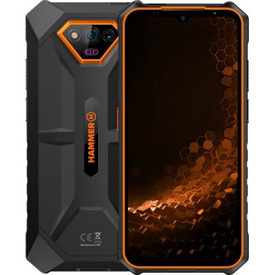 Hammer Iron V LTE 6/64GB Czarno-pomarańczowy
