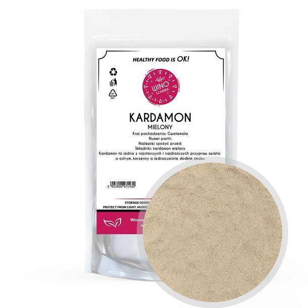 Kardamon Mielony 100g - Najwyższa Jakość, Aromatyczny Skarb Kuchni