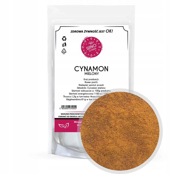 Cynamon Mielony - 250g Przyprawy