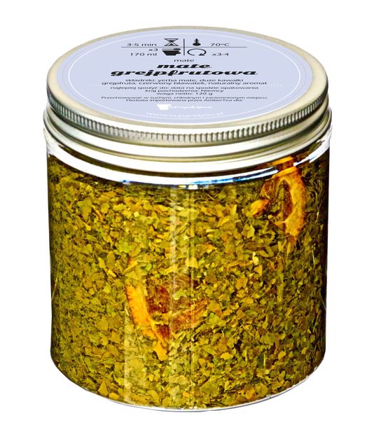 Herbata Yerba Mate Yerbamate GREJPFRUTOWA 120g