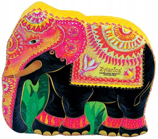Herbata Czarna Liściasta Sypana Zylanica Elephant Yellow Super Fbop Puszka