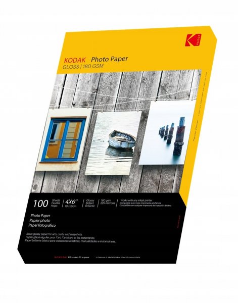 Papier fotograficzny Kodak 10x15 100szt. 180g