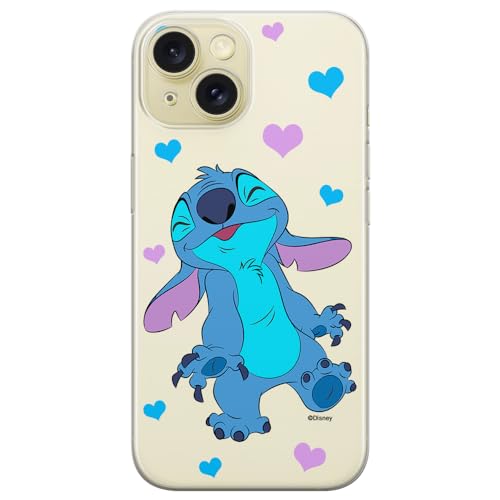 Etui dedykowane do Iphone 15 wzór:  Stich 014 oryginalne i oficjalnie licencjonowane