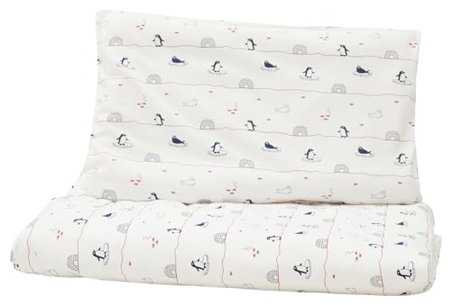 Komplet pościeli dziecięcej z bawełny ekologicznej 100 x 135 cm, poduszka 40 x 60 cm, certyfikat GOTS