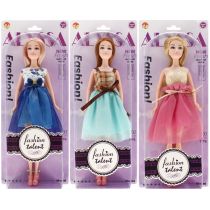 Lalka 29cm  mix  MEGA CREATIVE 524117