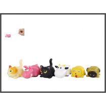 Zwierzaczek naciągany 6cm 6-rodzajów