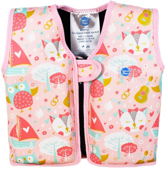 Kamizelka do pływania dla dzieci splash about go splash float jacket