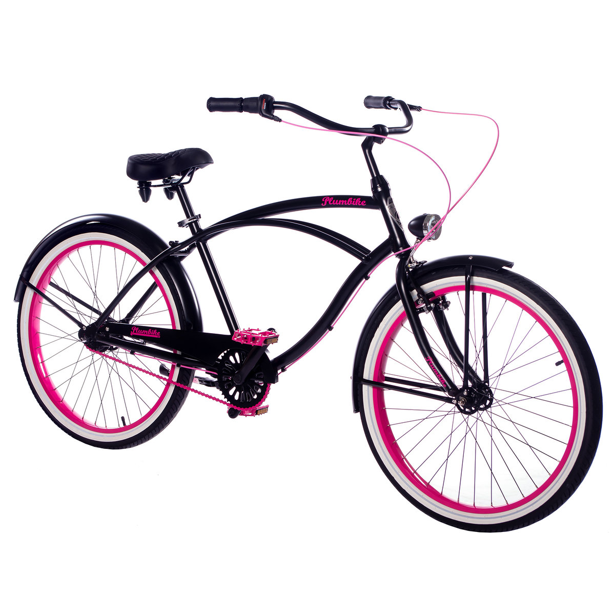 Rower miejski damski Rider Go Girl Pink 7B rama 19