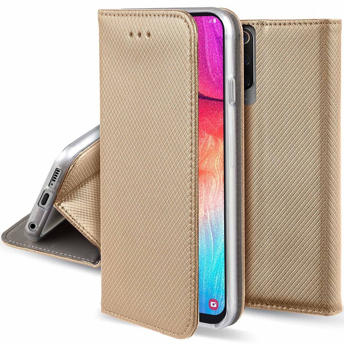 Samsung Etui GALAXY A72 portfel z klapką Flip Magnet złote