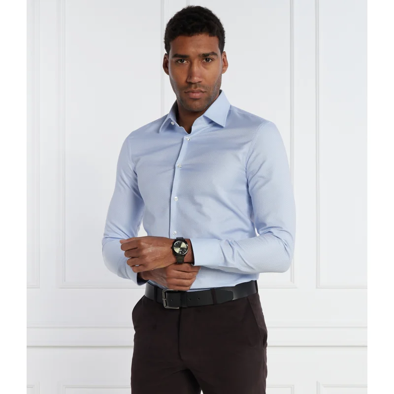 BOSS Koszula Boss x Porsche H-HANK-kent-C1_PS | Slim Fit