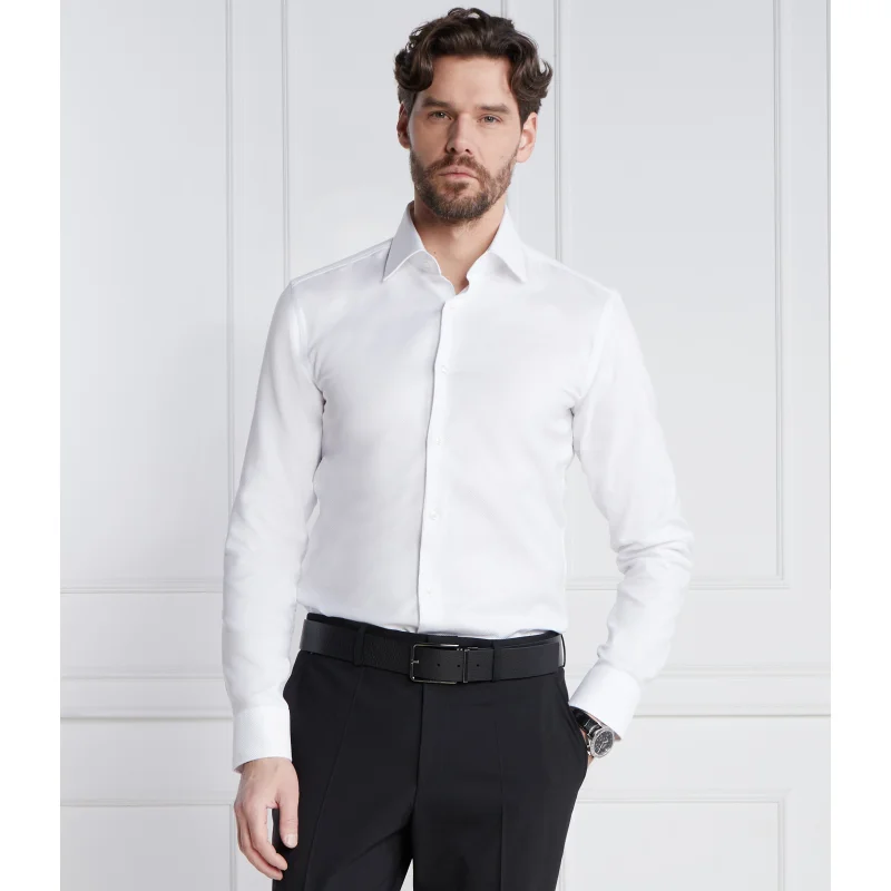 BOSS Koszula Boss x Porsche H-HANK-kent-C1_PS | Slim Fit