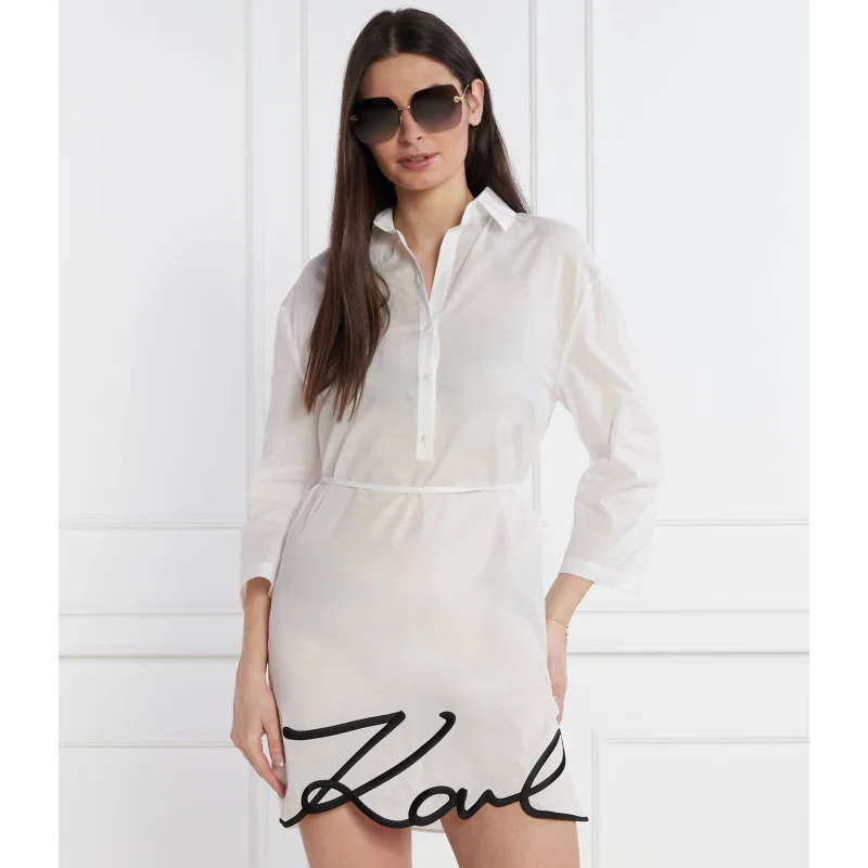 Karl Lagerfeld Sukienka SIGNATURE