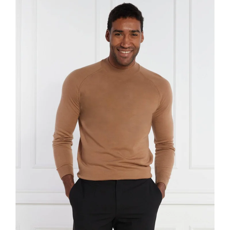 BOSS Wełniany sweter Perfino | Regular Fit