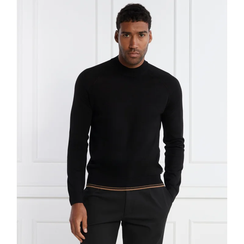 BOSS Wełniany sweter Perfino | Regular Fit