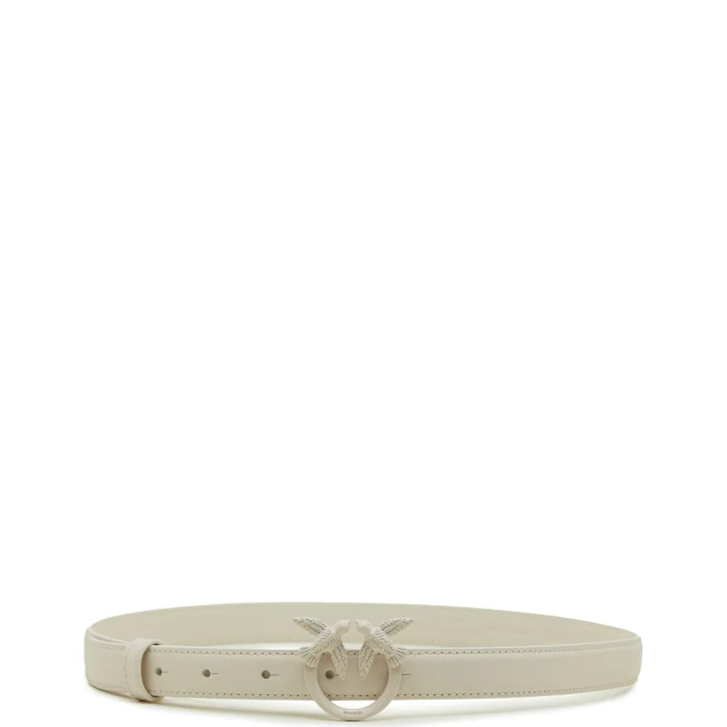 Pinko Skórzany pasek LOVE BERRY