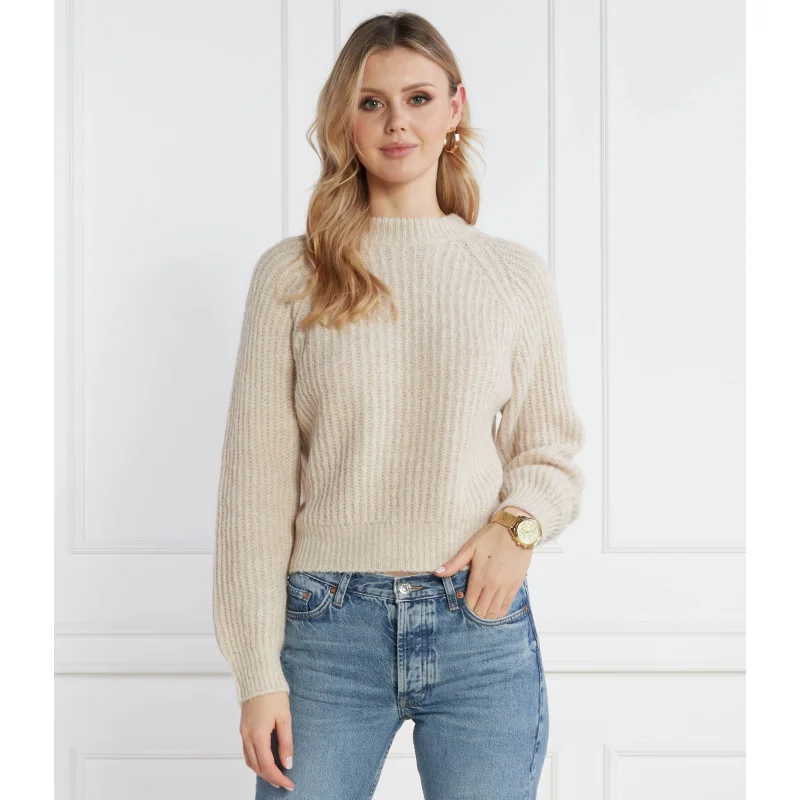 Samsøe Samsøe Sweter Layla | Regular Fit | z dodatkiem wełny