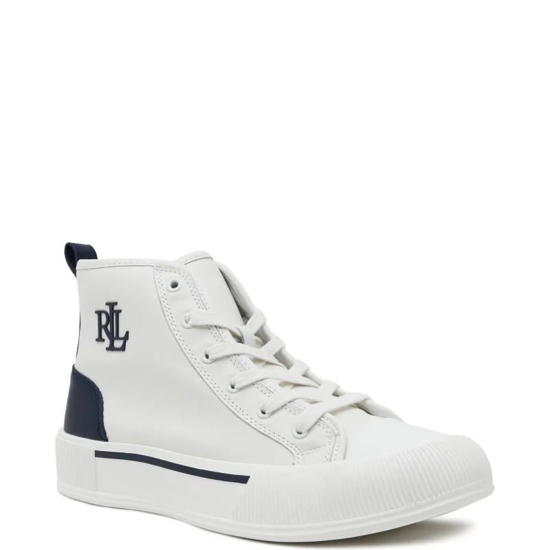 LAUREN RALPH LAUREN Skórzane trampki