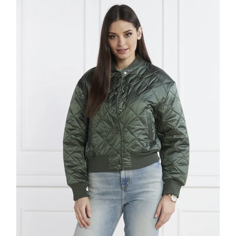 BOSS ORANGE Kurtka bomber Pomada | Regular Fit
