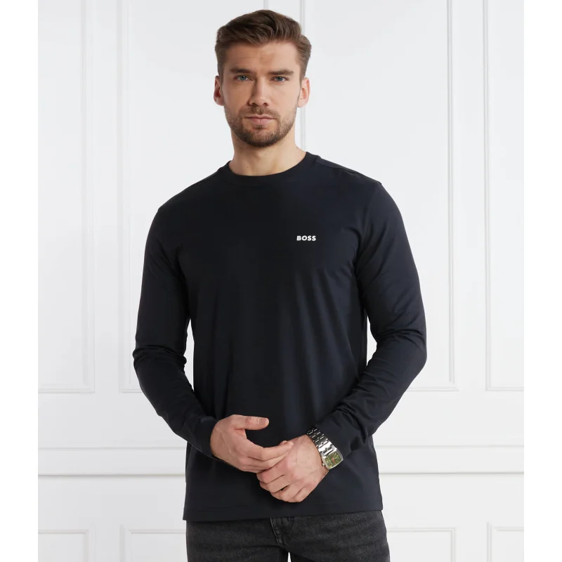 BOSS GREEN Longsleeve Tee Long | Regular Fit | stretch