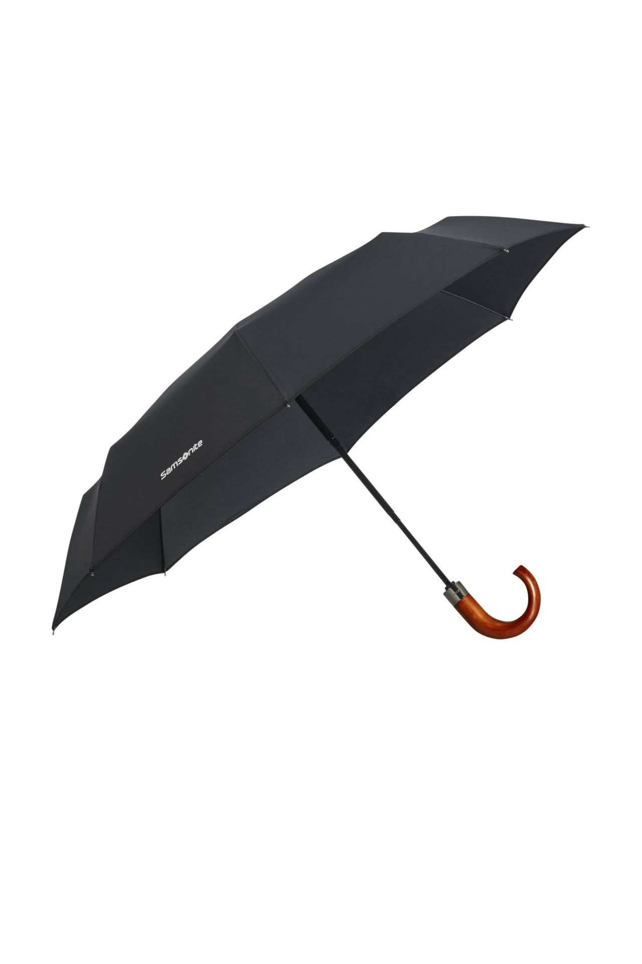 Samsonite Parasol WOOD CLASSIC S-3 SECT. AUTO O/C CROOK
