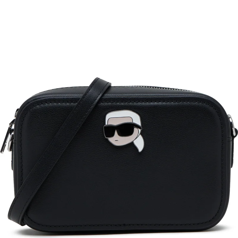 Karl Lagerfeld Skórzana torebka na ramię ikonik 2.0