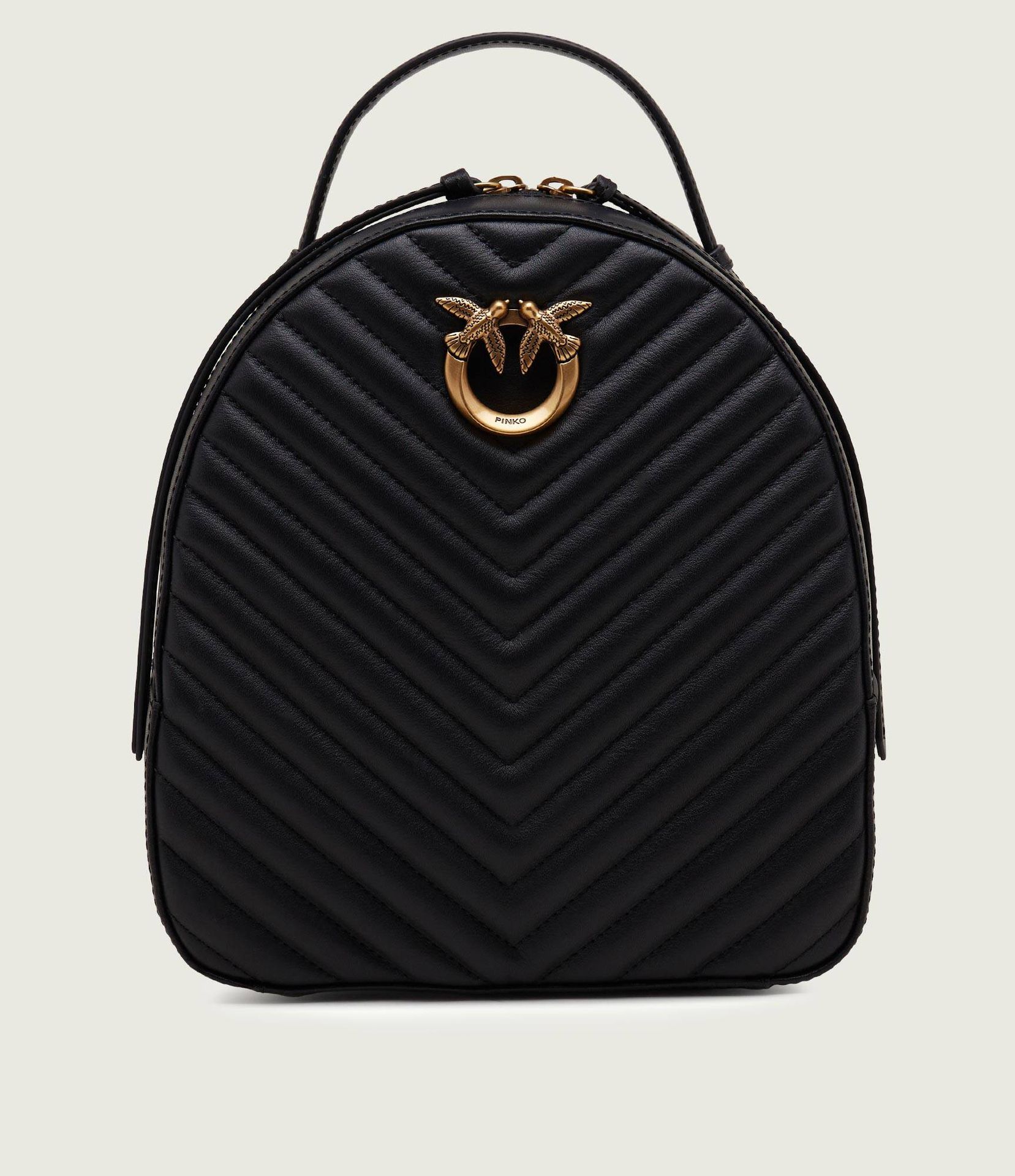Pinko Skórzany plecak LOVE CLICK CLASSIC VI