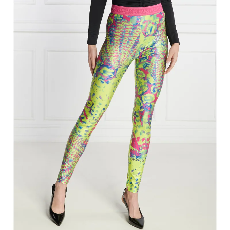 Versace Jeans Couture Legginsy FUSEAUX | Slim Fit