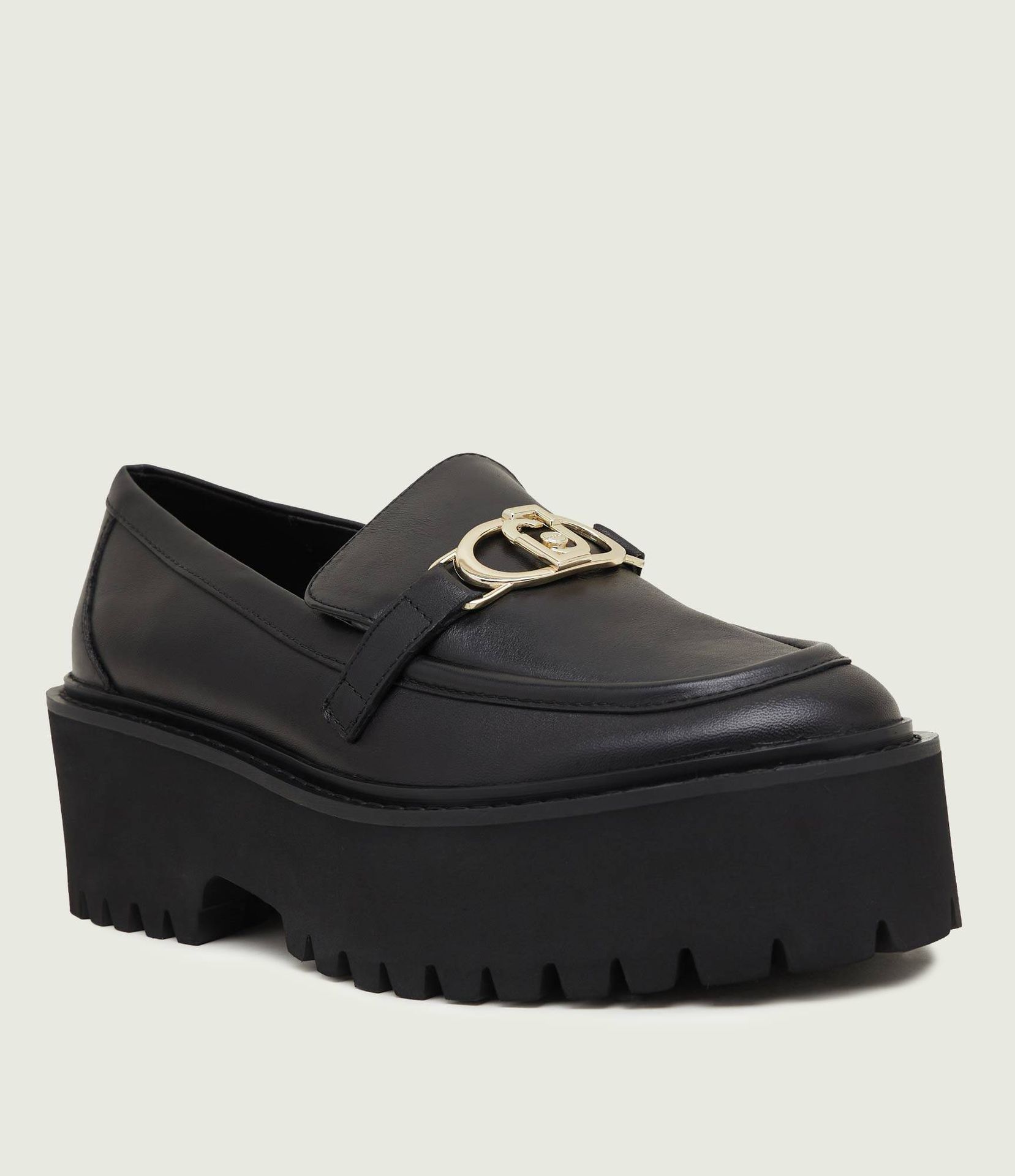 Liu Jo Skórzane loafersy FORTY 01