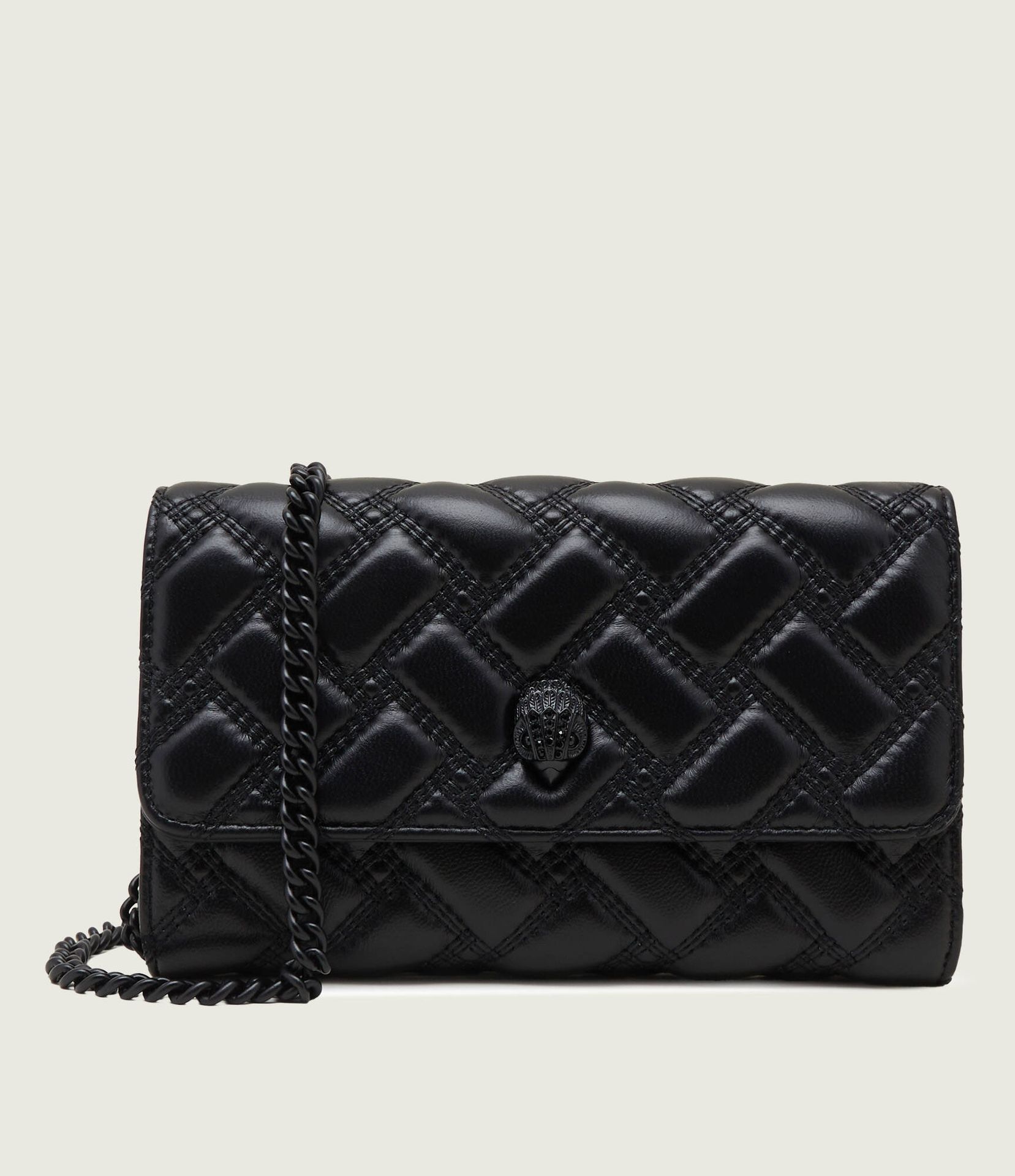 Kurt Geiger Skórzana listonoszka 690-KENSINGTON CHAIN