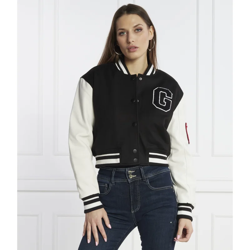 GUESS Kurtka bomber | Cropped Fit