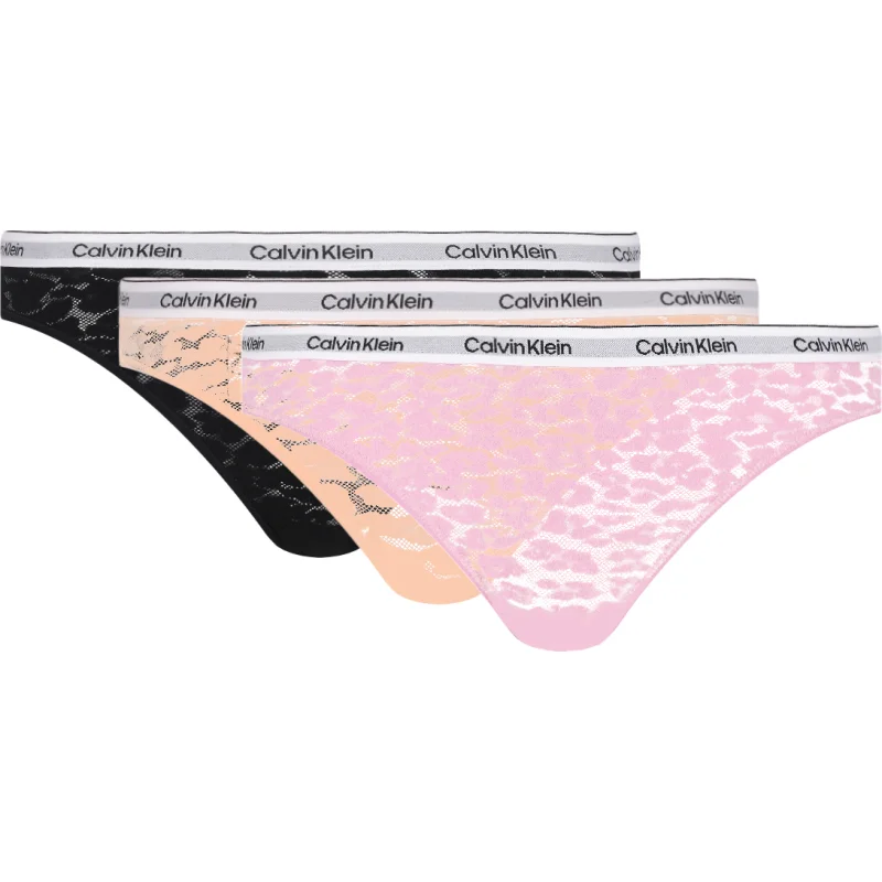 Calvin Klein Underwear Koronkowe figi 3-pack