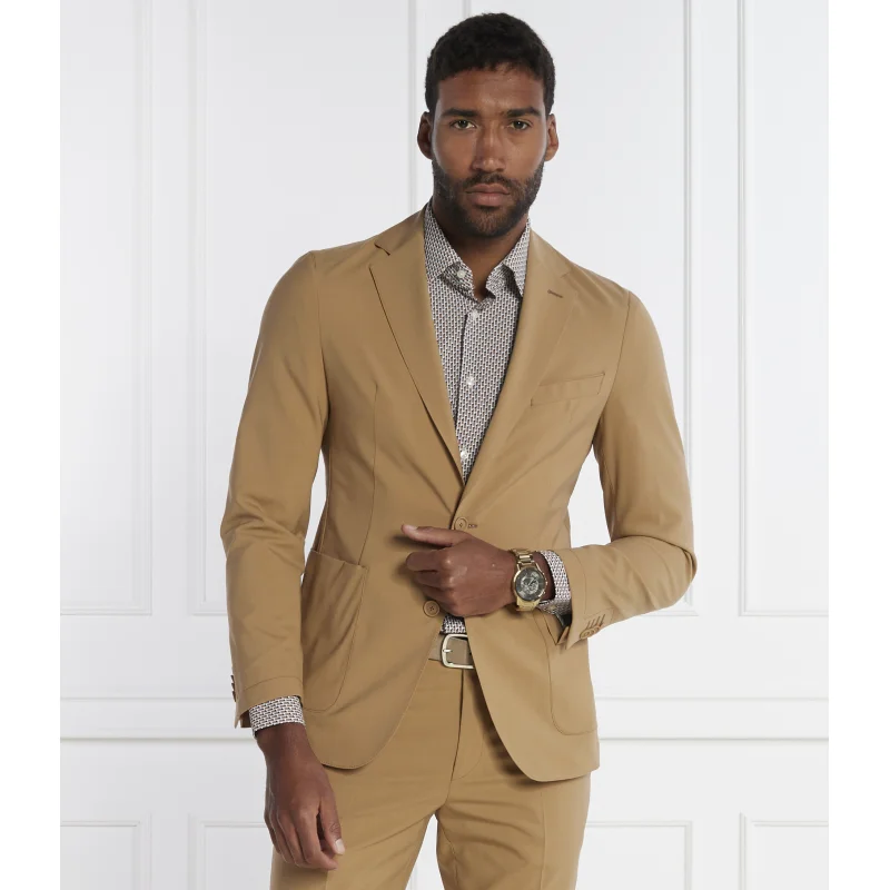 BOSS Wełniana marynarka P-Hanry-WG-241 | Slim Fit