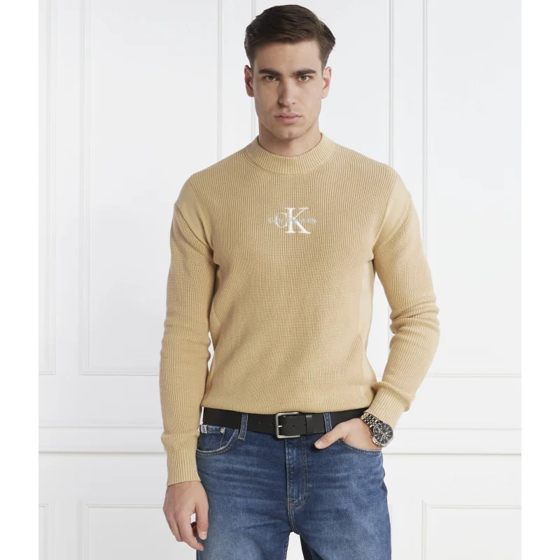 CALVIN KLEIN JEANS Sweter | Slim Fit