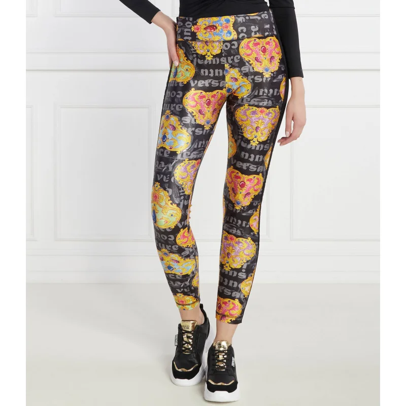 Versace Jeans Couture Legginsy FUSEAUX | Slim Fit