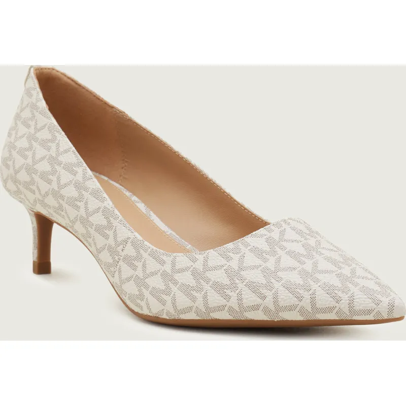 Michael Kors Czółenka ALINA FLEX KITTEN PUMP z dodatkiem skóry