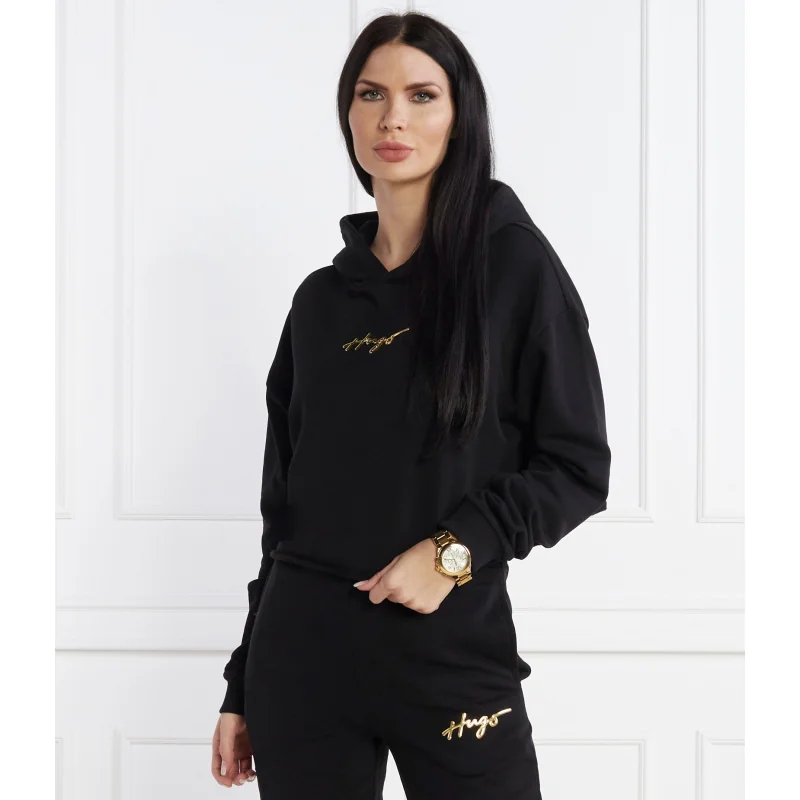 HUGO Bluza Dephana_1 | Cropped Fit