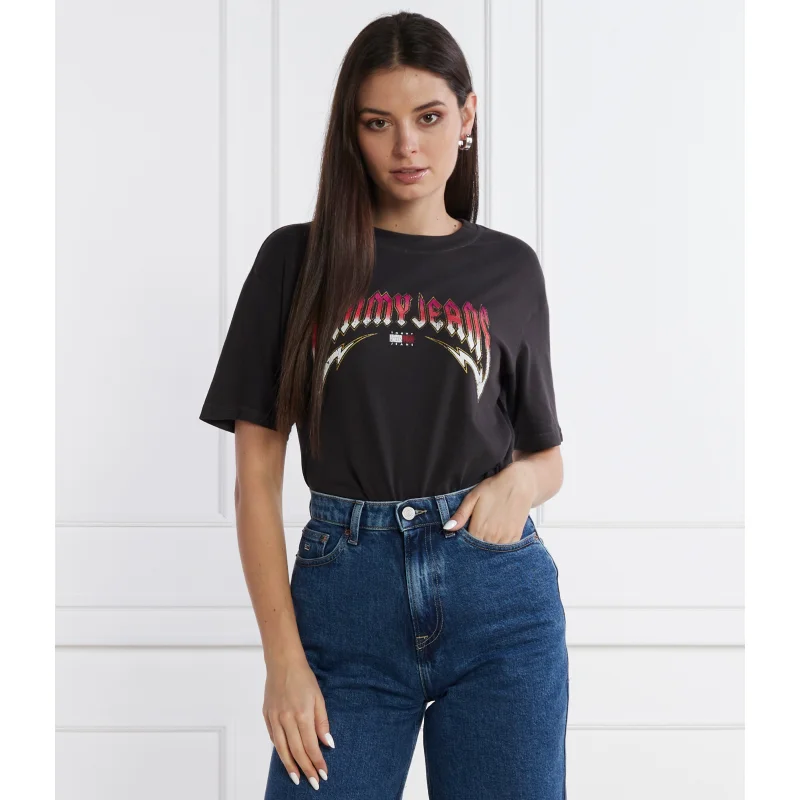 Tommy Jeans T-shirt WASHED TJ ROCK | Relaxed fit