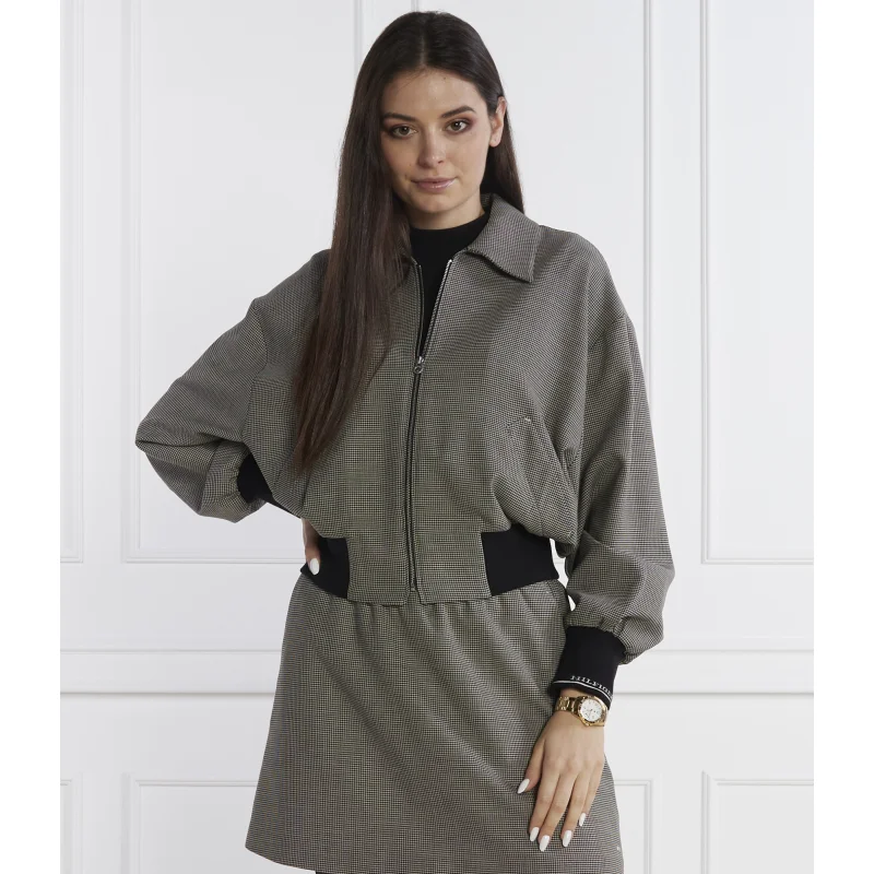 Tommy Hilfiger Bluza MINI CHECK BOMBER JACKET | Regular Fit
