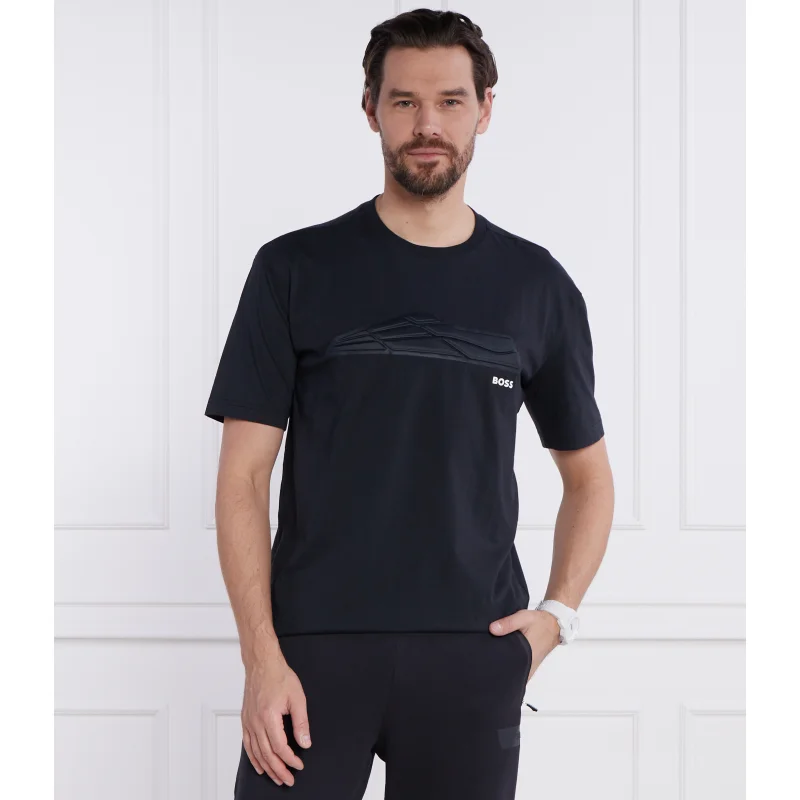 BOSS GREEN T-shirt Tee Titanium | Regular Fit