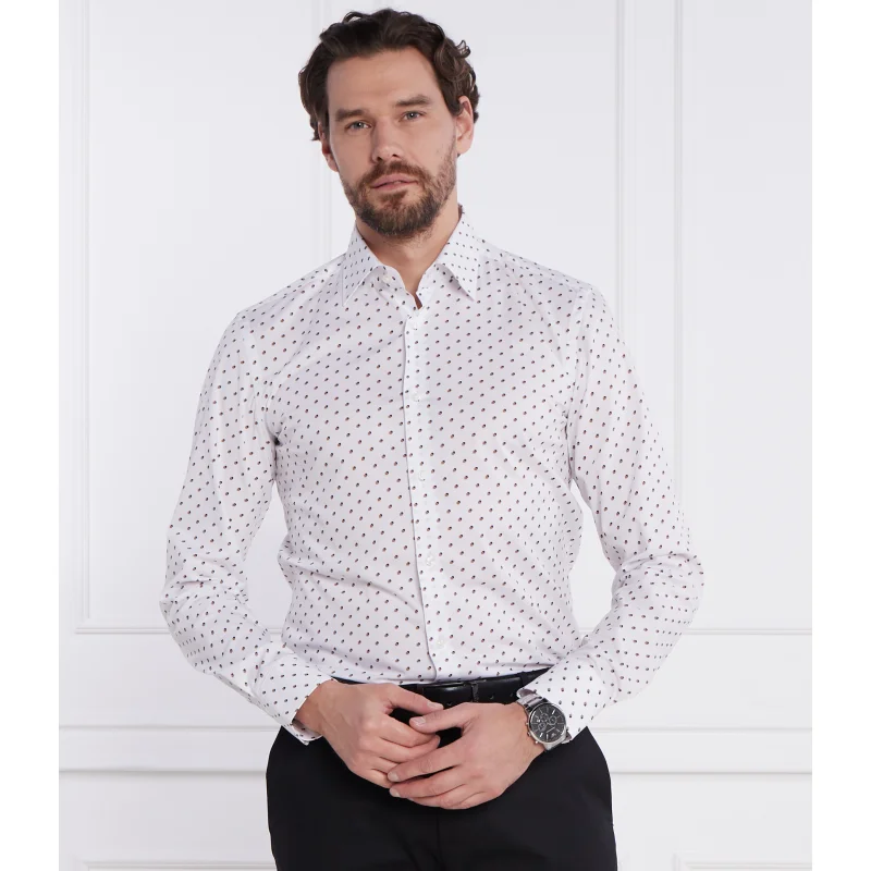 BOSS BLACK Koszula H-HANK-kent-C1-214 | Slim Fit