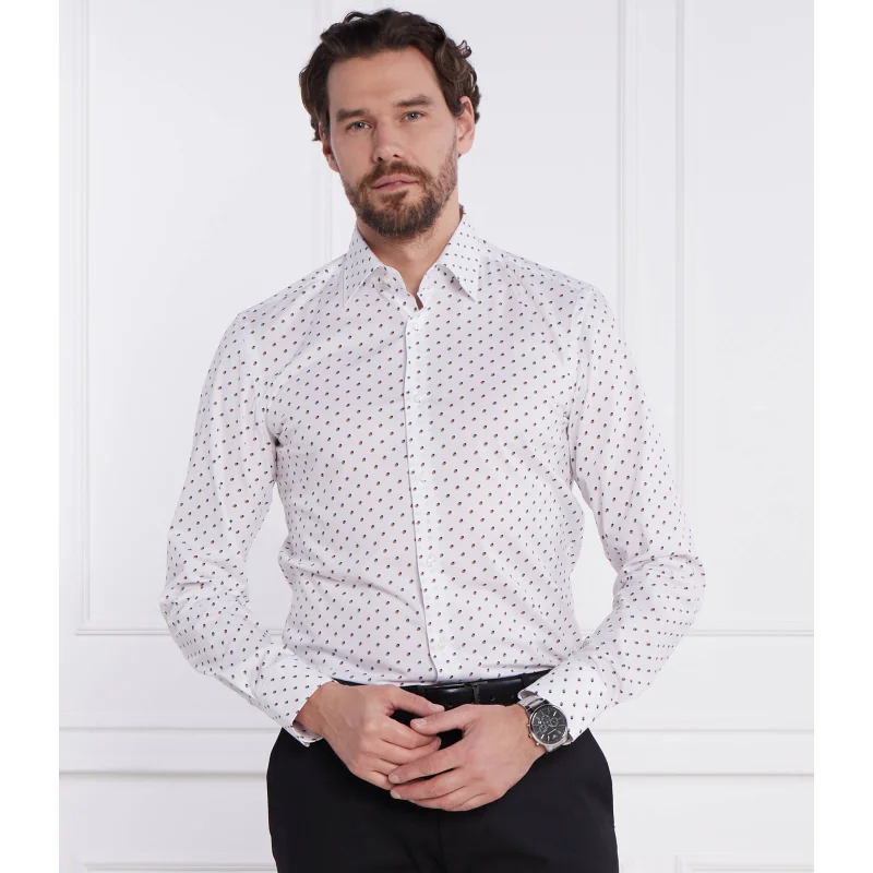 BOSS Koszula H-HANK-kent-C1-214 | Slim Fit